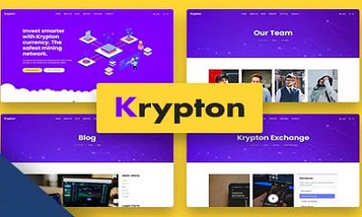 Theme Forest Krypton - Joomla Template
