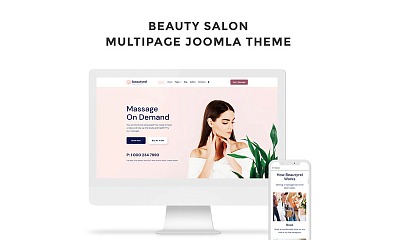 Theme Forest Beauty Salon - Joomla Template