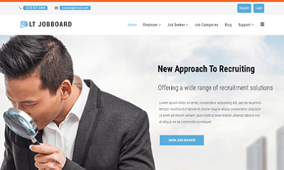 Lttheme Jobboard - Recruitment Premium Joomla Template