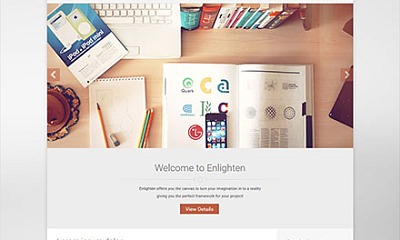 Enlighten - Joomla Template