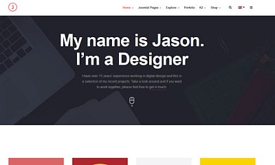 Joomlart Jason - Joomla Template