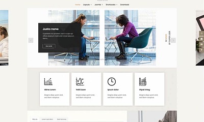 Mixwebtemplates Joomla195 - Startup Agency Joomla Template