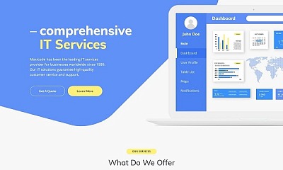 Template Monster Maxicode - Joomla Templates