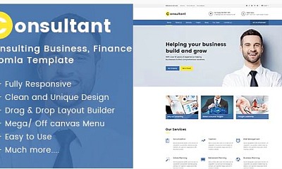 Theme Forest Consulting Business - Joomla Templates