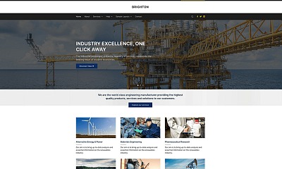 Joomlead Brighton - Joomla Templates