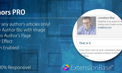 AuthorsPro - Joomla Extension