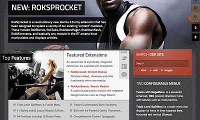 Rockettheme Ionosphere - Joomla Template