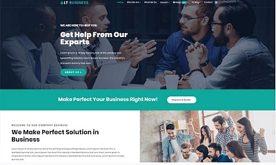 Lttheme Business - Joomla Template