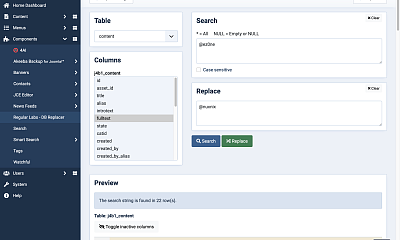 Db Replacer Pro - Joomla Extension