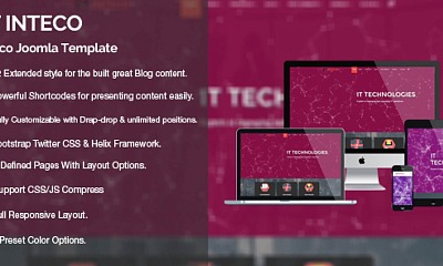 Lttheme Inteco - Joomla Template