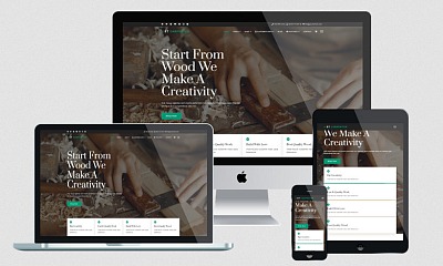 Enginetemplates Carpenter - Craft Wood Shop Joomla Template