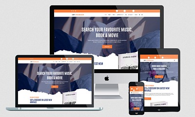 Enginetemplates Probook - User-friendly Book Shop Joomla Template