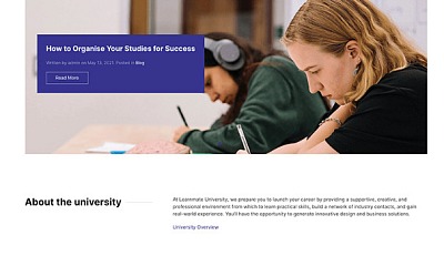 Joomlead Learnmate - School Education Joomla Template
