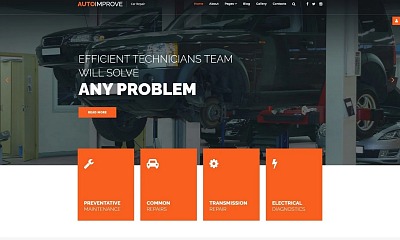 Autoimprove - Car Repair Multi-page Creative Joomla Template