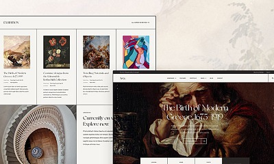 Gavickpro Arty - Museum & Art Gallery Joomla Template