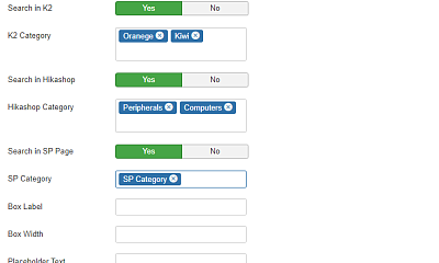 Eb Ajax Search - Joomla Extension