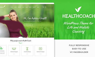 Theme Forest Health Coach - Joomla Template