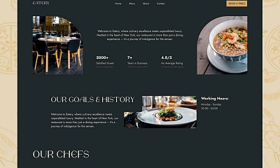 Themexpert Eatery - Joomla Restaurant Template