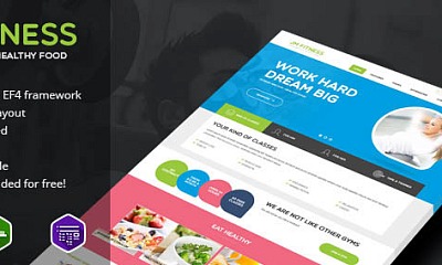 Joomlead Fitness - Joomla Template