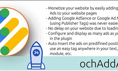 OCH Add Ads - Joomla Extension