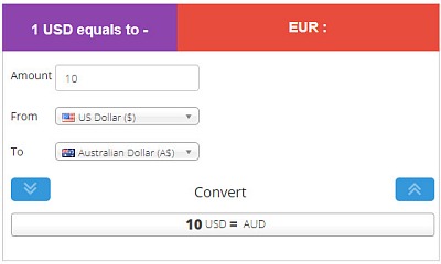Sliding Universal Currency Converter Joomla Extension