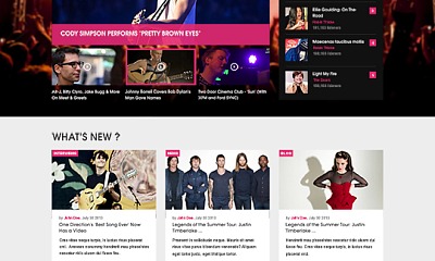 Joomlart Muzic - Responsive Joomla Template For Entertainment