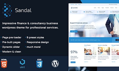 Theme Forest Sandal - Joomla Templates