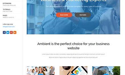 Shape5 Ambient - Joomla Template