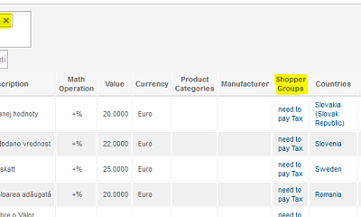 Moss Tax Extension - Joomla Extension