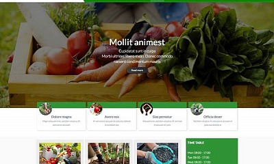 Mixwebtemplates Joomla177 - Agriculture Joomla Template