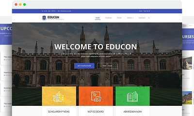 Educon - Modern Joomla Template For University, College, School