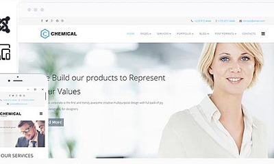 Theme Forest Chemical Company - Joomla Templates