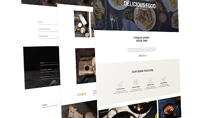 Warptheme Food Pro - Joomla Template