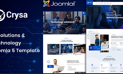 Crysa - Joomla 5 It Solutions & Technology Template
