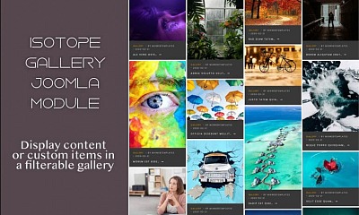 Mx Isotope Gallery Joomla Extension