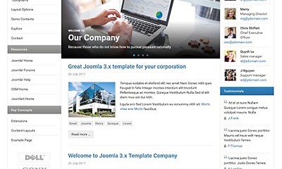 Joomlart Edenite Ii - Joomla Template