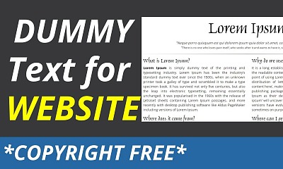 Dummy Content Pro - Joomla Extension