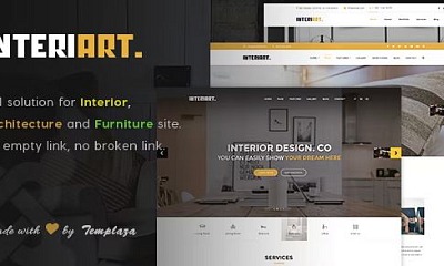Templaza Interiart - Joomla Template
