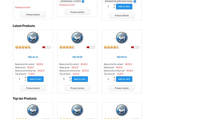 Product Builder For Virtuemart - Joomla Extension