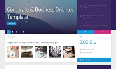 Rockettheme Photon - Joomla Template