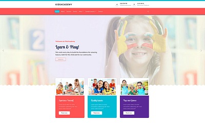 Joomlead Kidsacademy - Kids Education & Kindergarten School Template
