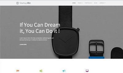 Joomshaper Startup Biz - Joomla Template