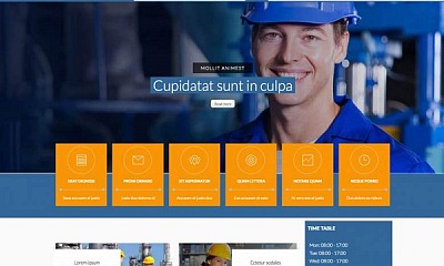 Mixwebtemplates Joomla175 - Industrial And Construction Joomla Template
