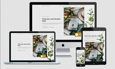 Enginetemplates Publisher - Responsive Book Shop Joomla Template