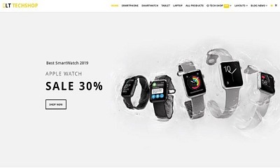 Lttheme Tech Shop - Joomla Template
