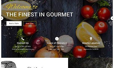 Shape5 Fresh Bistro - Joomla Template
