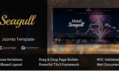 Theme Forest Seagull - Joomla Templates