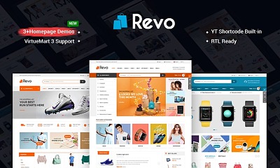 Smartaddons Revo - Responsive Ecommerce Joomla Template