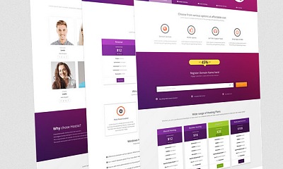 Joomlead Hostio - Responsive Hosting Template Joomla