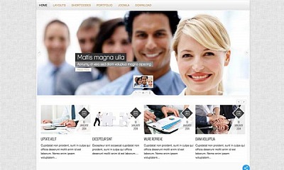 Mixwebtemplates Joomla151 - Corporate Business Joomla Template